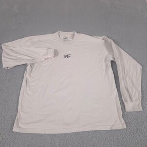 NF Shirt Mens XL Tan Hope Album V Graphic Long Sleeve Cotton Top Made In USA